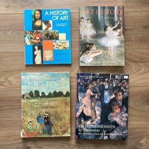 4 OPTIONS | Hardcover Art History Books | Janson, Davidson, Stokstad